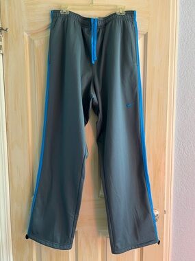 Nike Therma-Fit Sweatpants Mens XXL Tall Gray Jogger KO Knockout Fleece Pants